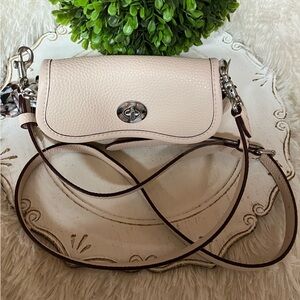 Coachtopia mini Cream Crossbody Bag new